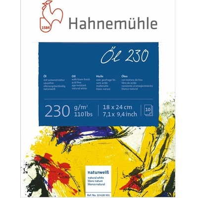 Hahnemühle Olejový blok od 10 listov 36x48 cm