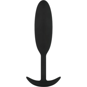 EasyToys Heavy Fulfiller - анален плъг 54 g - малък (черен) - desirel