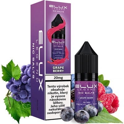 Elux Legend Salts Grape Berry 10 ml 20 mg