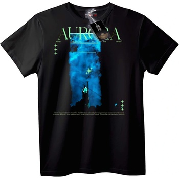 NOONEBRAND Тениска Аврора Какво се Случи със Сърцето - 6XL, Black