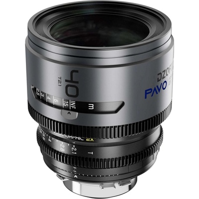 DZOFILM Pavo 2x Anamorphic 40 mm T2,1 pro PL/EF S35 metric Blue Coating