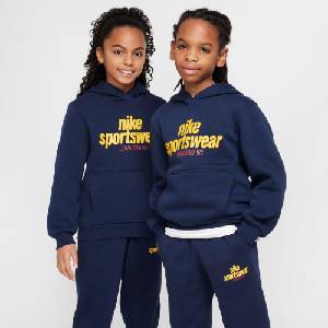 Nike Суичър Nike Kids Club Fleece Hoodie - Obsidian