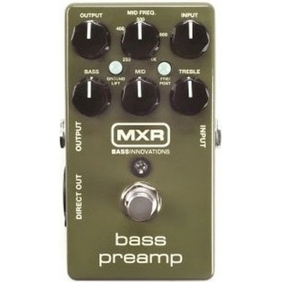 MXR M81 Bass Preamp Ефекти за бас китари