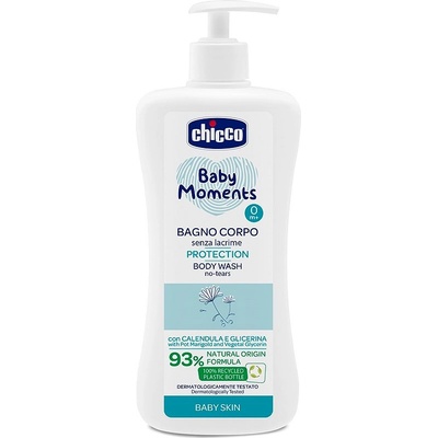 Chicco Baby Moments шампоан за цялото тяло за деца 500ml
