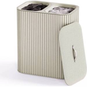 Joseph Joseph Бежов бамбуков кош за пране 2x45 l Tota Luxe - Joseph Joseph (1571484_5000006)
