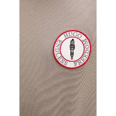 HUGO Памучна тениска HUGO Dobul (50558407)