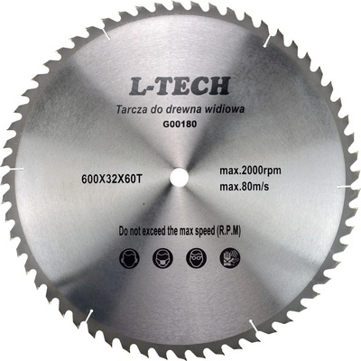GEKO Pilový kotouč do dřeva, 600x32x60T