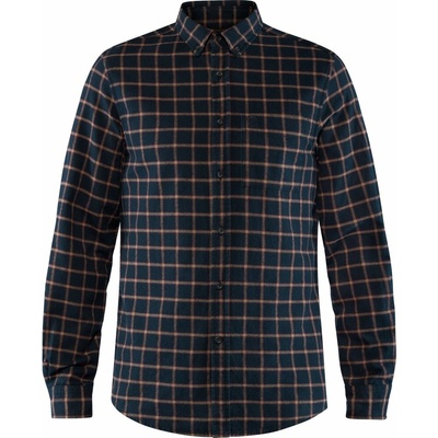 Fjällräven Övik flanelová košel'a dark navy