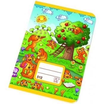 Papírny Brno Zošit 512 A5 10 listovt linajkový