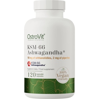 Image 1 of OstroVit KSM-66 Ashwagandha® 200 mg / Vege Caps [120 капсули]