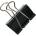 Office Products Щипка Office Products, 41mm, черна (14541-А)