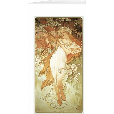 Blahopřání Alfons Mucha – Spring