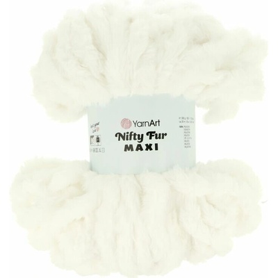 Yarnart Nifty Fur Maxi 6701 biela