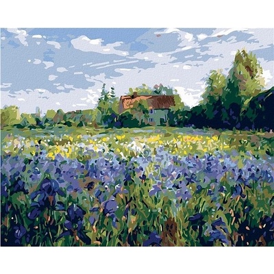 Zuty Malování podle čísel Dům na venkově 100 x 80 cm bez rámu a bez vypnutí plátna