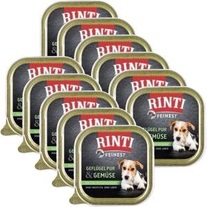 RINTI Ваничка RINTI FEINEST птиче месо и зеленчуци 11 x 150 г