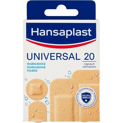Hansaplast Náplast Univerzální Voděodolná 20 ks