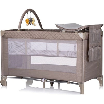 Chipolino Детска преносима кошара Luna тирамису (3800931063689)