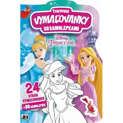 Jiri Models Tvarované maľovanky Disney Princezné