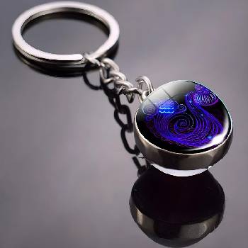 HARAHU Ключодържател Зодиакален знак - Водолей kp38013 (38013)