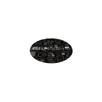Image 1 of NATEC Protective Floor Mat Tellur 300 Gear 100cm (NDG-2083)