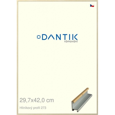 DANTIK rám na obraz 29,7 x 42 Dýha javor