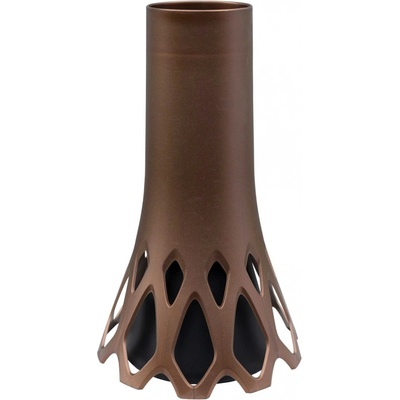 Plastia Váza Roseta 30 cm 1 l bronz