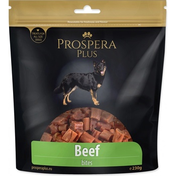 Prospera Plus kousky z hovězího masa 230 g
