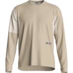 Ortovox Мъжка фланелка с дълъг ръкав за колоездене Ortovox Sequence Free Jersey L/S Cycling jersey - Dark Linen - размер XXL (056-4086-0215)