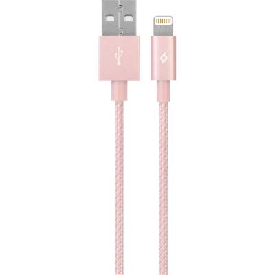 Ttec Кабел MFI AlumiCable Lightning Charge/Data Cable - Розов, 113104
