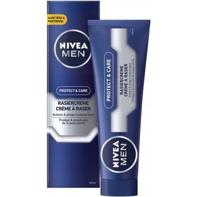 Nivea Men Protect & Care hydratačný krém na holenie 100 ml