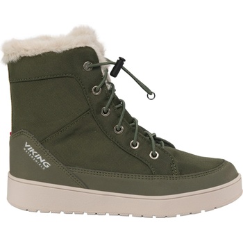 Viking Детски зимни ботуши Viking Kid's Maia Warm Waterproof SL Winter boots - Olive - размер 35 (EU) (702-4632-0216)