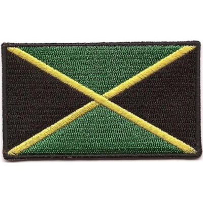 NAVYS Nášivka vlajka JAMAICA - FAREBNÁ