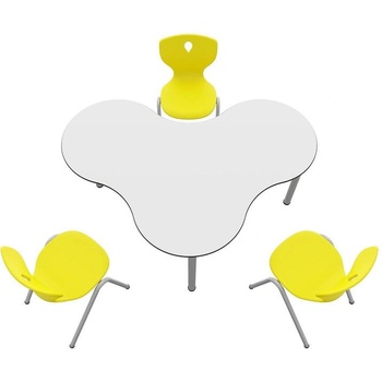 Image 1 of RFG Ученическа маса Puzzle - височина 68 cm от I до IV клас