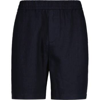 Gant LINEN DRAWSTRING shorts modrá