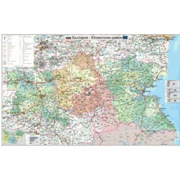 Mapmedia Карта на Югоизточен район