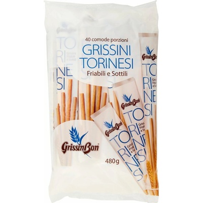 Grissin Bon tradičné talianske tenké grissini 480 g