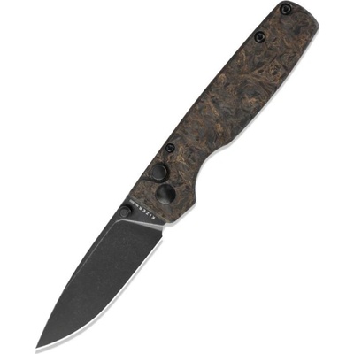 Kizer Original FatCarbon Dark Matter Copper Button Lock Ki3605A2