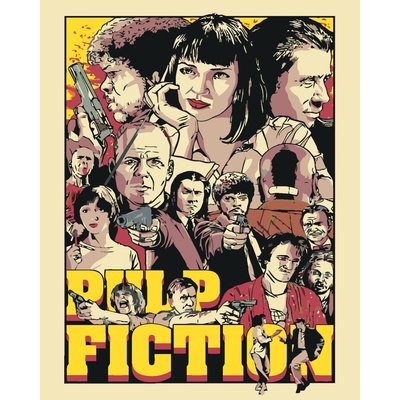 ZUTY Malování podle čísel PULP FICTION 40 x 50 cm