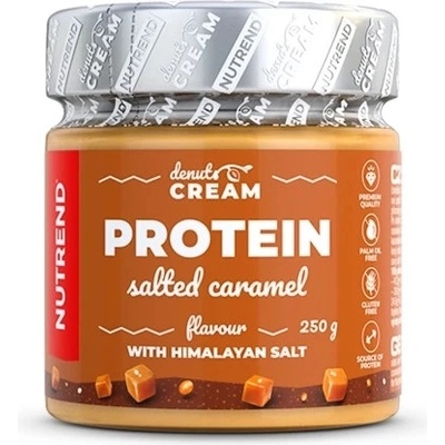 Nutrend DeNuts Lahodný orechový krém Slaný karamel s proteínom 250 g