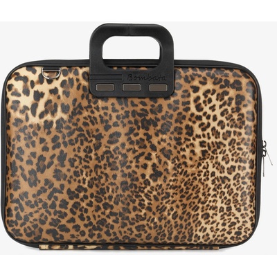 Bombata Чанта Bombata - Leopard Limited edition, 16", кафява (E00847)