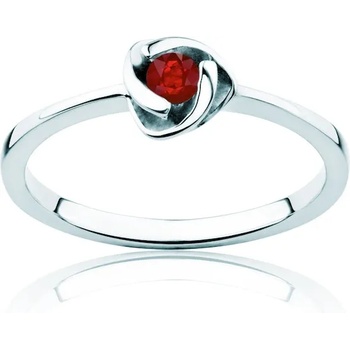 Image 1 of SAVICKI Пръстен Red Passion: бяло злато, рубин