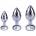 ToyJoy Disco Diamond Plug Large Silver