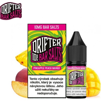 Drifter Bar Salts Pineapple Peach Mango 10 ml 10 mg