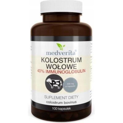 Medverita Kolostrum hovězí 40% imunoglobulinů 100 kapslí