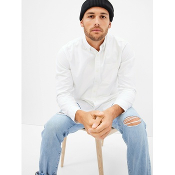 GAP Стандартна риза Gap Oxford GAP | Byal | МЪЖЕ | S