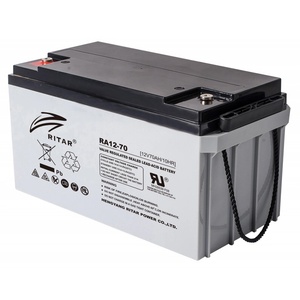 Ritar power Оловна Батерия (RA12-70) AGM 12V - 70 Ah - 350 - 167- 182mm терминал F11(M6) (RITAR-RA12-70)