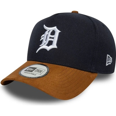 New Era 9FO AF Suede Visor MLB Detroit Tigers Navy/NFL Brown Suede