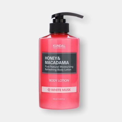 Kundal Honey&Macadamia White Musk vyživující tělové mléko 500 ml