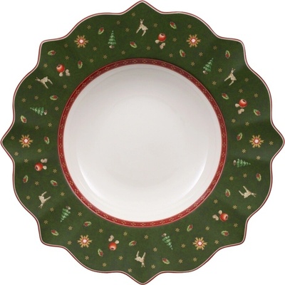 Villeroy & Boch 14-8585-2701 Hluboký talíř Toys Delight, 24 cm, zelený