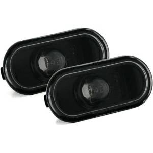  Кристални мигачи за калник vw / ford / seat - черни (sv04b)